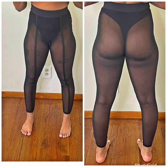 Mesh Leggings